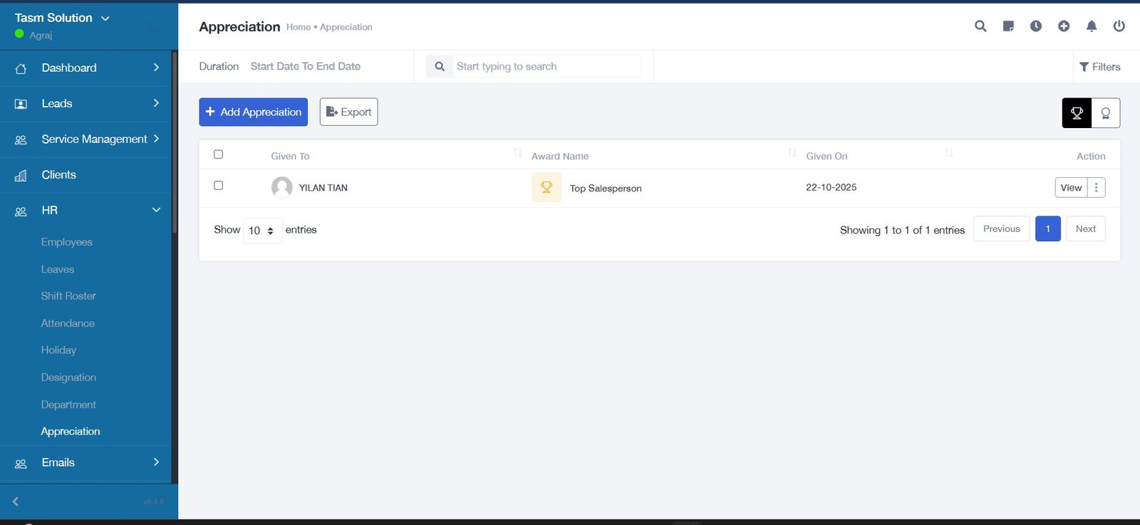 Holiday & Compliance